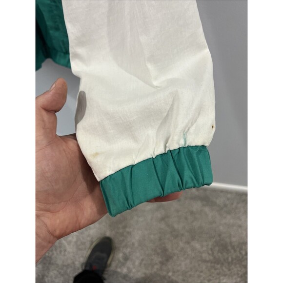 Mens Pendleton Lobo Bomber Windbreaker Jacket Large Color Block Blue Green - Picture 3 of 11